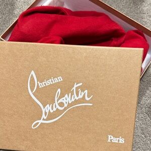 Christian Louboutin Red Box with Signature Logo